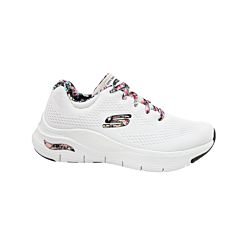 Chaussure à lacer SKECHERS pour dames blanc