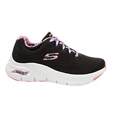 Chaussure à lacer SKECHERS pour dames noir