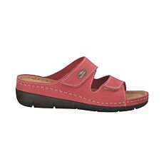 Mule Tamaris classique en nubuck rouge