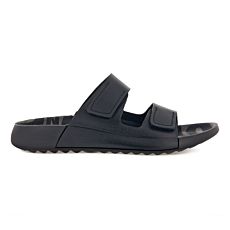 Ecco 2nd Cozma Slide für Damen aus Leder schwarz