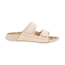Ecco 2nd Cozma Slide für Damen aus Leder sand