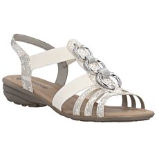 Sandalette REMONTE en matière souple beige