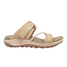 Mule MERRELL Terran 4 en cuir lisse avec du textile pistache