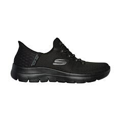 SKECHERS SLIP INS Schlupfschuh für Damen schwarz
