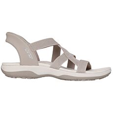 SKECHERS Slip Ins Sandale für Damen taupe