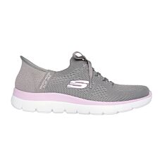 SKECHERS Slip Ins Schuhe für Damen hellgrau