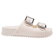 ZAXY Slide für Damen aus Softmaterial offwhite