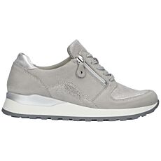 Chaussure WALDLÄUFER à lacer en cuir nappa souple taupe