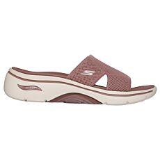 SKECHERS go walk Slide für Damen braun