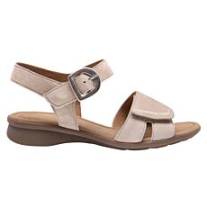 GABOR Sandalette aus Nubukleder für Damen puder