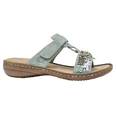 RIEKER Pantolette für Damen mint