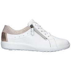 WALDLÄUFER Schnürschuh für Damen weiss