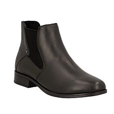 Bottine RIEKER de style Chelsea pour dames noir