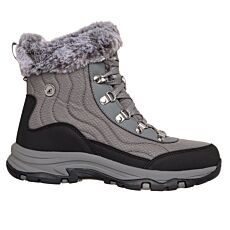 Botte SKECHERS à lacer pour dames gris
