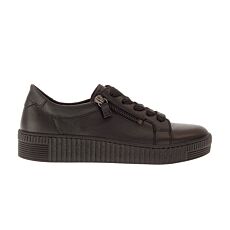 Sneaker Gabor en cuir nappa noir