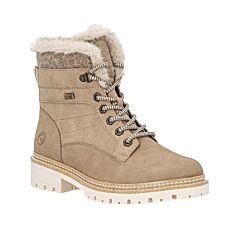 REMONTE Schnürstiefel aus Glattleder camel