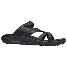 MERRELL DISTRICT LTR WEAVE Slide Pantolette schwarz