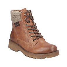 Bottine RIEKER pour dames cognac