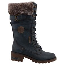 MUSTANG Stiefel aus pflegeleichtem Softmaterial marine