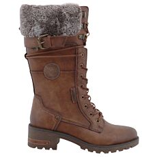MUSTANG Stiefel aus pflegeleichtem Softmaterial braun