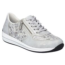Sneakers RIEKER pour dames blanc-argent