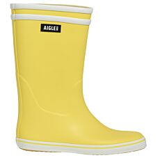 AIGLE Gummistiefel im Retro-Look gelb