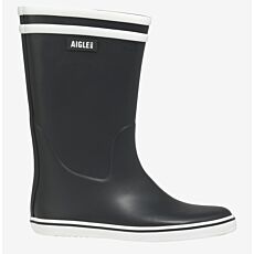 Bottes en caoutchouc AIGLE au look rétro marine