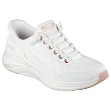 Chaussures SKECHERS Slip Ins pour dames blanc