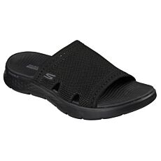 SKECHERS GO WALK Slide für Damen schwarz