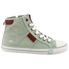 Sneakers MUSTANG Mid pour dames menthe