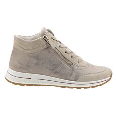 ARA Mid Cut Schnürsneaker für Damen puder