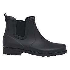 Bottes courtes AIGLE pour dames en caoutchouc noir