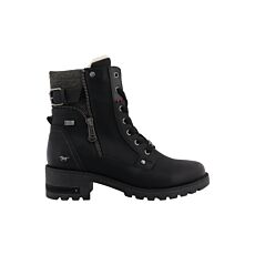 MUSTANG Schnürstiefelette – schwarz