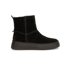 Bottines GABOR en cuir velours ultra-doux – noir