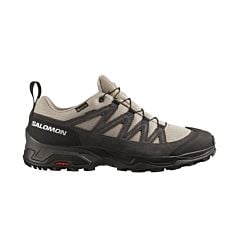 Chaussure outdoor et de randonnée Salomon X WARD Leather GTX pour hommes kaki