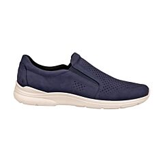 Schlupfschuh Irving M für Herren aus Nubukleder blau