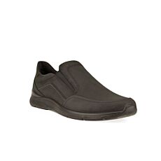 Chaussure ECCO Irving M pour hommes en nubuck noir