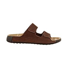 ECCO 2nd Cozma Slide für Herren aus Leder braun