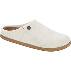 Birkenstock Hausschuh Zermatt für Damen und Herren aus Wollfilz weiss