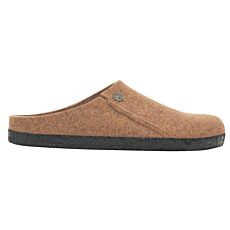 Pantoufle Birkenstock Zermatt en feutre de laine pour dames et hommes brun