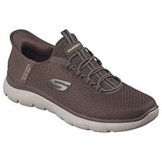 SKECHERS Slip Ins Schlupfschuh für Herren braun