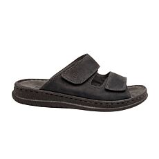 Mule Rohde pour hommes en nubuck noir