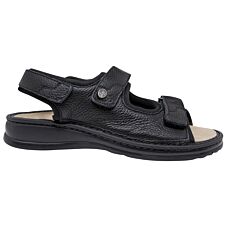 Sandale MUBB en cuir nappa pour Lui noir