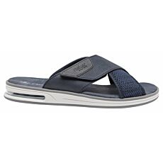 RIEKER Pantolette für Herren aus Softmaterial blau