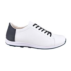 Sneaker GNL en cuir nappa blanc