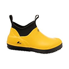 Chaussure Viking en caoutchouc, au look rétro jaune