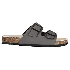 Mule à lit plantaire profond pour dames et hommes gris