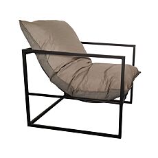 Sessel Coral mit Sunbrella Stoffbezug taupe