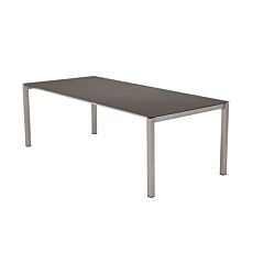 Ausziehbarer Keramik-Gartentisch Zement