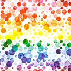 Serviettes Colorful Dots